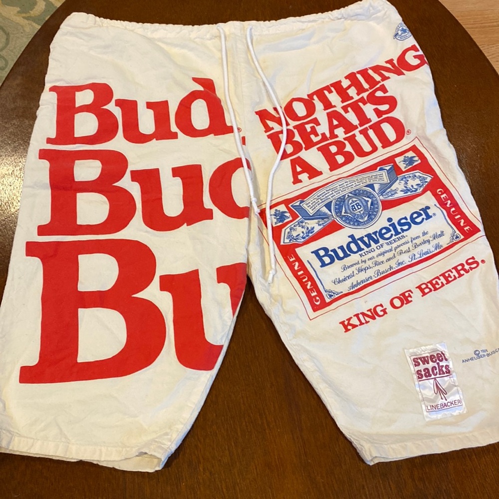Budweiser Sweet Sacks beach shorts